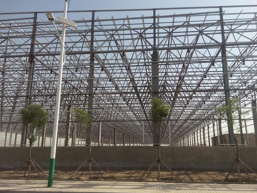 渝北汽车工业厂房网架